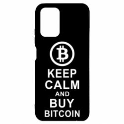 Чехол для Xiaomi Redmi Note 10 4G/10s Keep calm and by bitcoin - PrintSalon