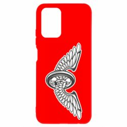 Чехол для Xiaomi Redmi Note 10 4G/10s Колесо и крылья - PrintSalon