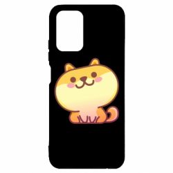 Чехол для Xiaomi Redmi Note 10 4G/10s Корги с улыбкой - PrintSalon