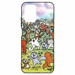 Чохол для Xiaomi Redmi Note 10 4G/10s Коти танцюють - PrintSalon