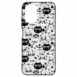 Чохол для Xiaomi Redmi Note 10 4G/10s Коти патерн - PrintSalon