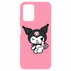 Чехол для Xiaomi Redmi Note 10 4G/10s Kuromi hello kitty - PrintSalon