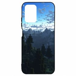 Чехол для Xiaomi Redmi Note 10 4G/10s Minecraft nature - PrintSalon
