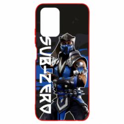 Чехол для Xiaomi Redmi Note 10 4G/10s Mortal Kombat  Sub-Zero - PrintSalon