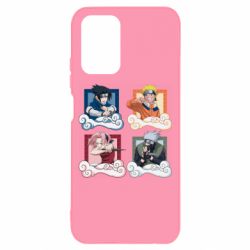 Чохол для Xiaomi Redmi Note 10 4G/10s Naruto team 7 in action-PrintSalon Чохол для Xiaomi Redmi Note 10 4G/10s Naruto team 7 in action