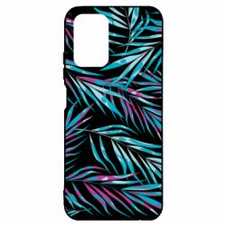Чохол для Xiaomi Redmi Note 10 4G/10s Neon Palm Leaves - PrintSalon