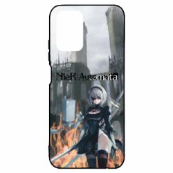 Чехол для Xiaomi Redmi Note 10 4G/10s Nier Automata 2B - PrintSalon