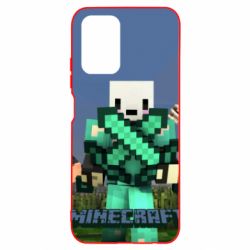 Чехол для Xiaomi Redmi Note 10 4G/10s Novaskin Minecraft - PrintSalon