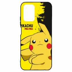 Чехол для Xiaomi Redmi Note 10 4G/10s Pikachu Pika Pika - PrintSalon