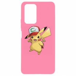 Чехол для Xiaomi Redmi Note 10 Pro Ash's hat Pikachu - PrintSalon