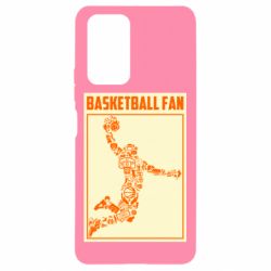 Чехол для Xiaomi Redmi Note 10 Pro Basketball fan - PrintSalon
