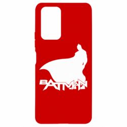 Чохол для Xiaomi Redmi Note 10 Pro Batman and text - PrintSalon