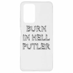 Чехол для Xiaomi Redmi Note 10 Pro Born in Hell Putin - PrintSalon