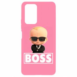 Чехол для Xiaomi Redmi Note 10 Pro Boss Baby - PrintSalon