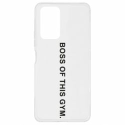 Чехол для Xiaomi Redmi Note 10 Pro Boss of this Gym - PrintSalon