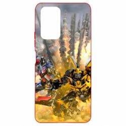 Чохол для Xiaomi Redmi Note 10 Pro Bumblebee and Optimus Prime - PrintSalon