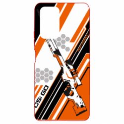 Чохол для Xiaomi Redmi Note 10 Pro CS: GO AWP Asiimov Skin - PrintSalon