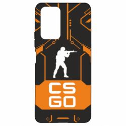 Чохол для Xiaomi Redmi Note 10 Pro CS GO Chip Texture - PrintSalon