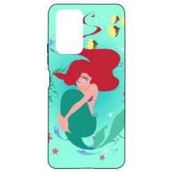 Чохол для Xiaomi Redmi Note 10 Pro Cute and shy Ariel - PrintSalon