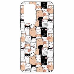 Чохол для Xiaomi Redmi Note 10 Pro Cute dogs pattern - PrintSalon