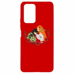 Чохол для Xiaomi Redmi Note 10 Pro Дівчина цілує солдата - PrintSalon