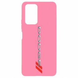 Чехол для Xiaomi Redmi Note 10 Pro Dodge logo - PrintSalon