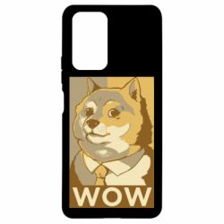Чехол для Xiaomi Redmi Note 10 Pro Doge wow meme - PrintSalon