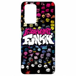 Чехол для Xiaomi Redmi Note 10 Pro FnF Icons - PrintSalon