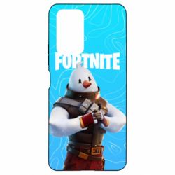 Чехол для Xiaomi Redmi Note 10 Pro Fortnite Snowman - PrintSalon