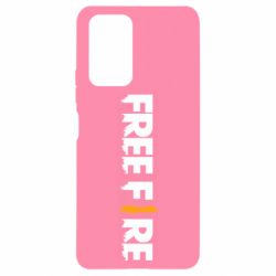 Чохол для Xiaomi Redmi Note 10 Pro Free Fire logo - PrintSalon
