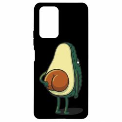 Чехол для Xiaomi Redmi Note 10 Pro Funny avocado - PrintSalon