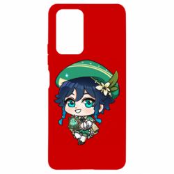Чохол для Xiaomi Redmi Note 10 Pro Genshin Impact chibi Venti - PrintSalon