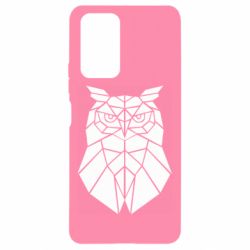 Чохол для Xiaomi Redmi Note 10 Pro Geometric Owl - PrintSalon