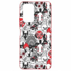 Чохол для Xiaomi Redmi Note 10 Pro Hayao Miyazaki Characters - PrintSalon