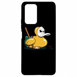 Чехол для Xiaomi Redmi Note 10 Pro Hockey duck - PrintSalon