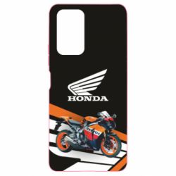 Чехол для Xiaomi Redmi Note 10 Pro Honda Bike - PrintSalon