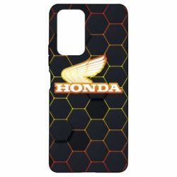 Чохол для Xiaomi Redmi Note 10 Pro Honda color logo - PrintSalon