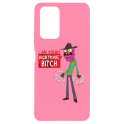 Чехол для Xiaomi Redmi Note 10 Pro I am yours nightmare BITCH - PrintSalon