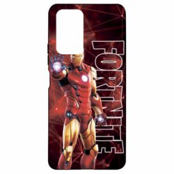 Чехол для Xiaomi Redmi Note 10 Pro Iron Man Fortnite - PrintSalon
