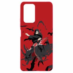 Чохол для Xiaomi Redmi Note 10 Pro Itachi Uchiha with crows - PrintSalon