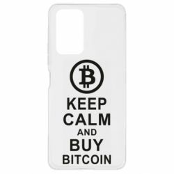 Чехол для Xiaomi Redmi Note 10 Pro Keep calm and by bitcoin - PrintSalon