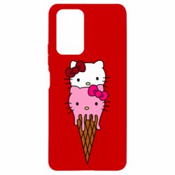 Чехол для Xiaomi Redmi Note 10 Pro Kitty ice cream - PrintSalon
