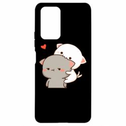 Чехол для Xiaomi Redmi Note 10 Pro Котики кохання - PrintSalon