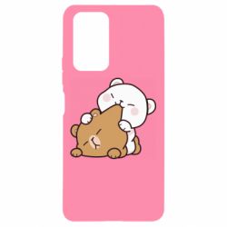Чехол для Xiaomi Redmi Note 10 Pro Кусь мишки - PrintSalon