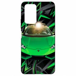 Чехол для Xiaomi Redmi Note 10 Pro Lamborghini Huracan-PrintSalon Чехол для Xiaomi Redmi Note 10 Pro Lamborghini Huracan