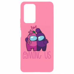 Чехол для Xiaomi Redmi Note 10 Pro Love is Among Us