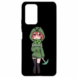 Чехол для Xiaomi Redmi Note 10 Pro Minecraft anime - PrintSalon