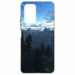 Чехол для Xiaomi Redmi Note 10 Pro Minecraft nature - PrintSalon