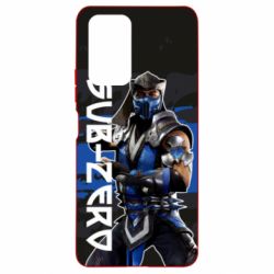 Чехол для Xiaomi Redmi Note 10 Pro Mortal Kombat  Sub-Zero - PrintSalon