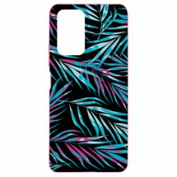Чохол для Xiaomi Redmi Note 10 Pro Neon Palm Leaves - PrintSalon